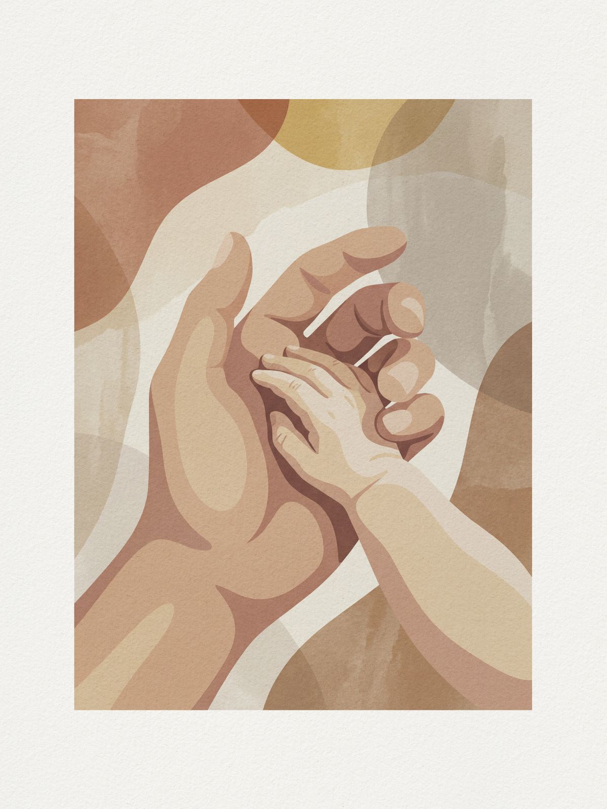 Poster - Kärlekens Händer