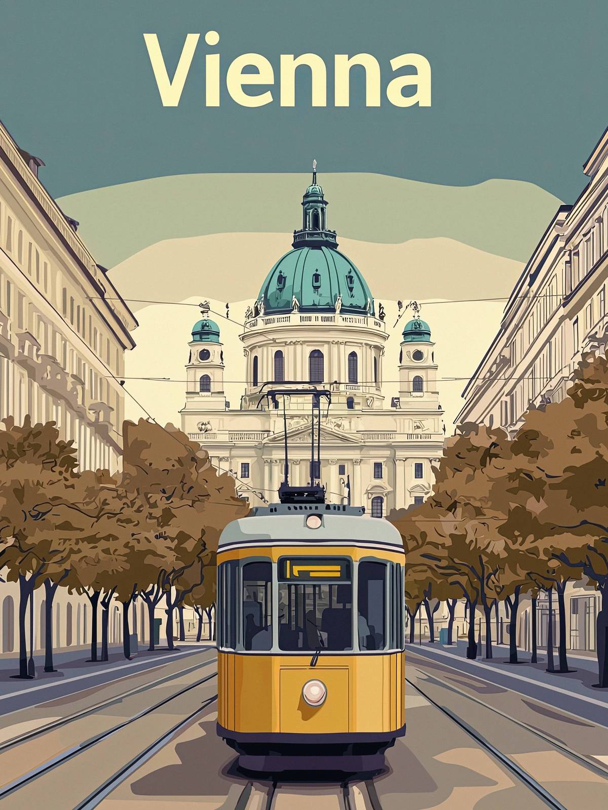 Poster - Wien Stadstram