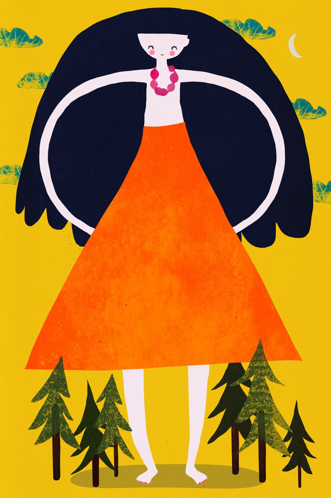 Poster - Levande Fantasifigur