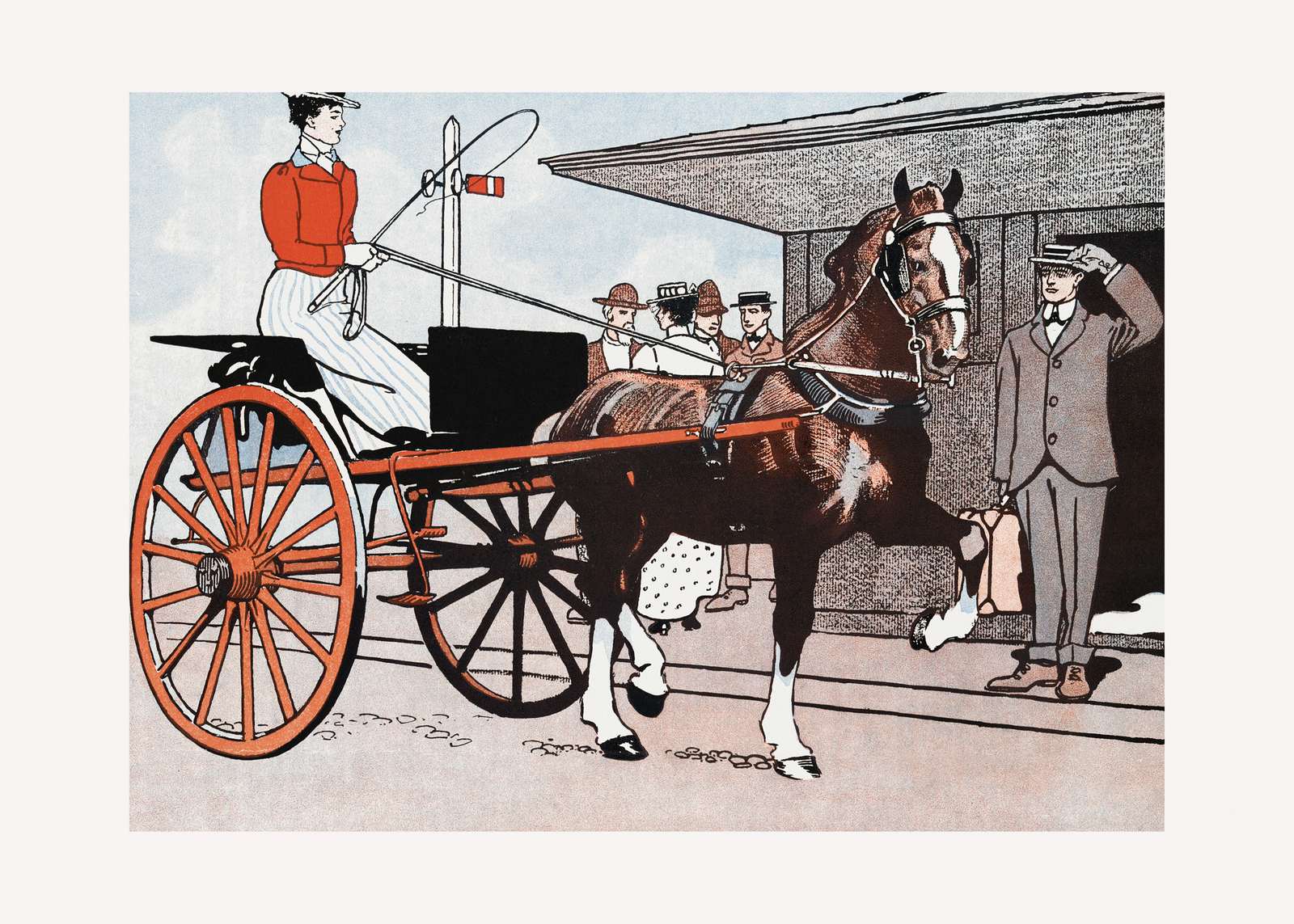 Poster - Vagn och Häst