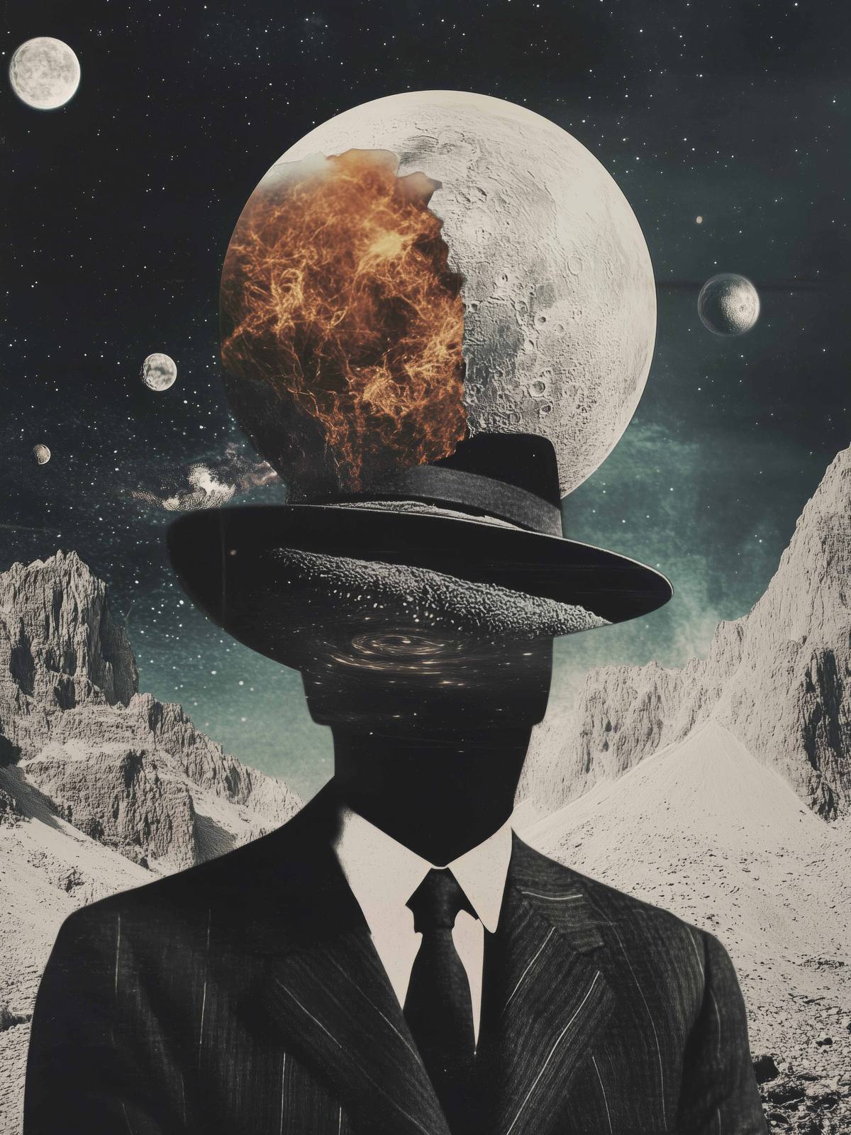 Poster - Surreal Astronaut