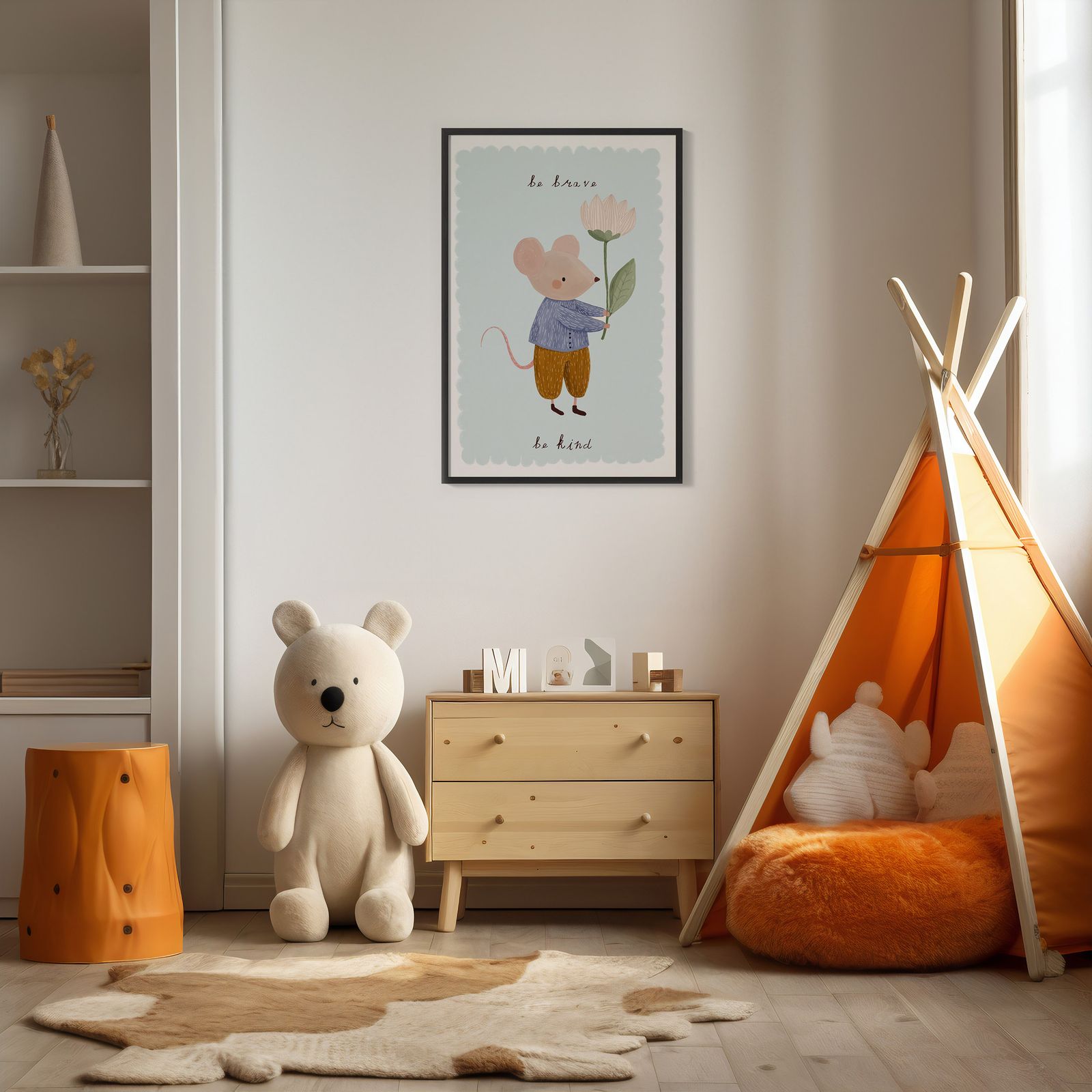 Poster - Var Modig Var Snäll