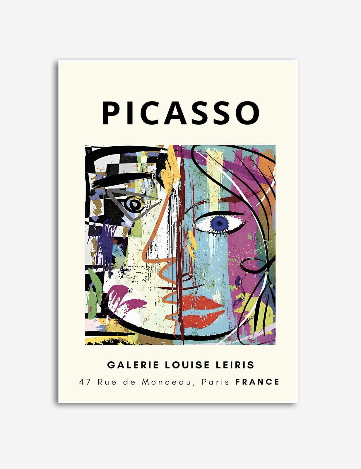 Picasso - Galerie Louise Leiris Affisch