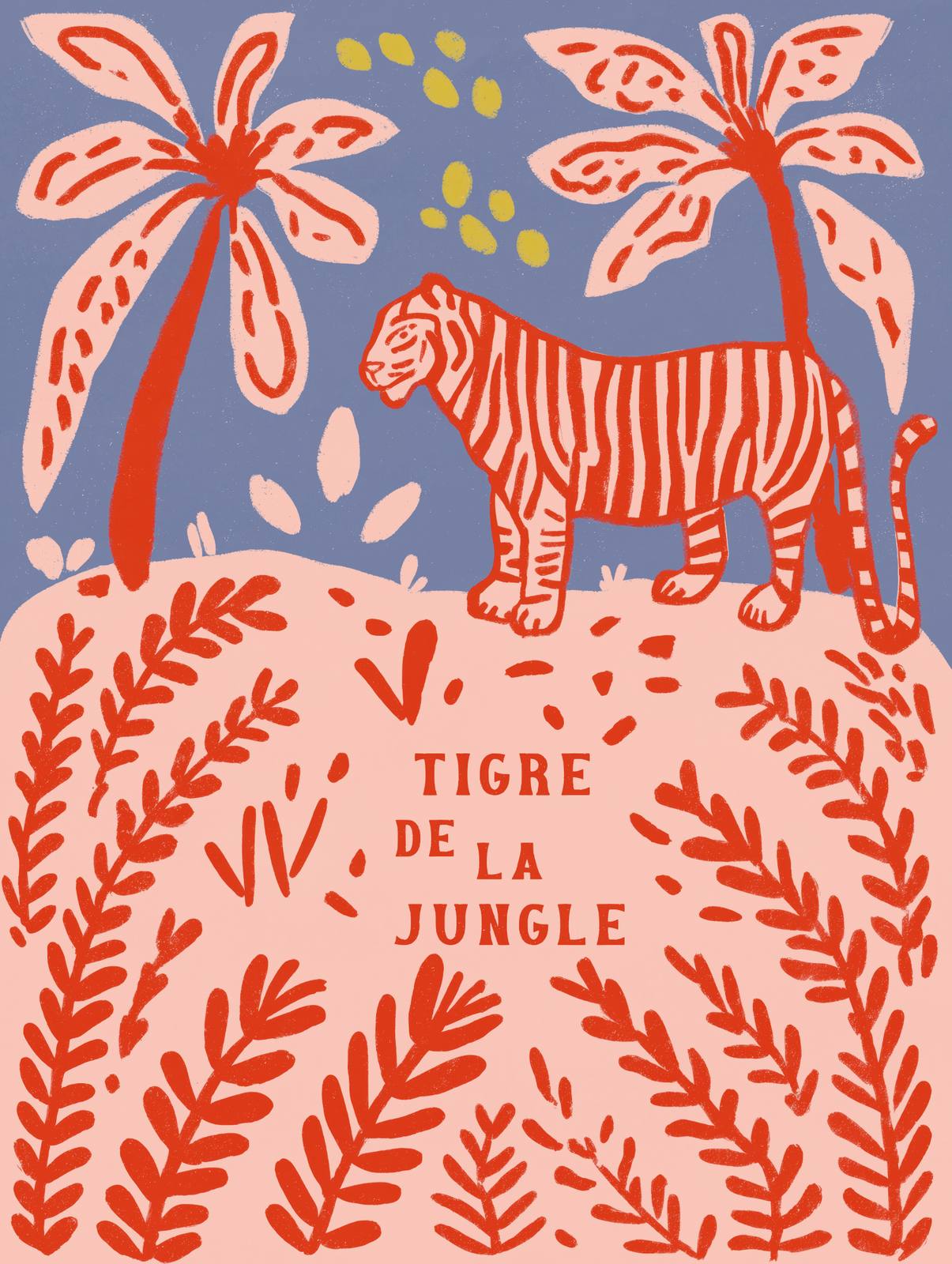 Poster - Djungeltiger