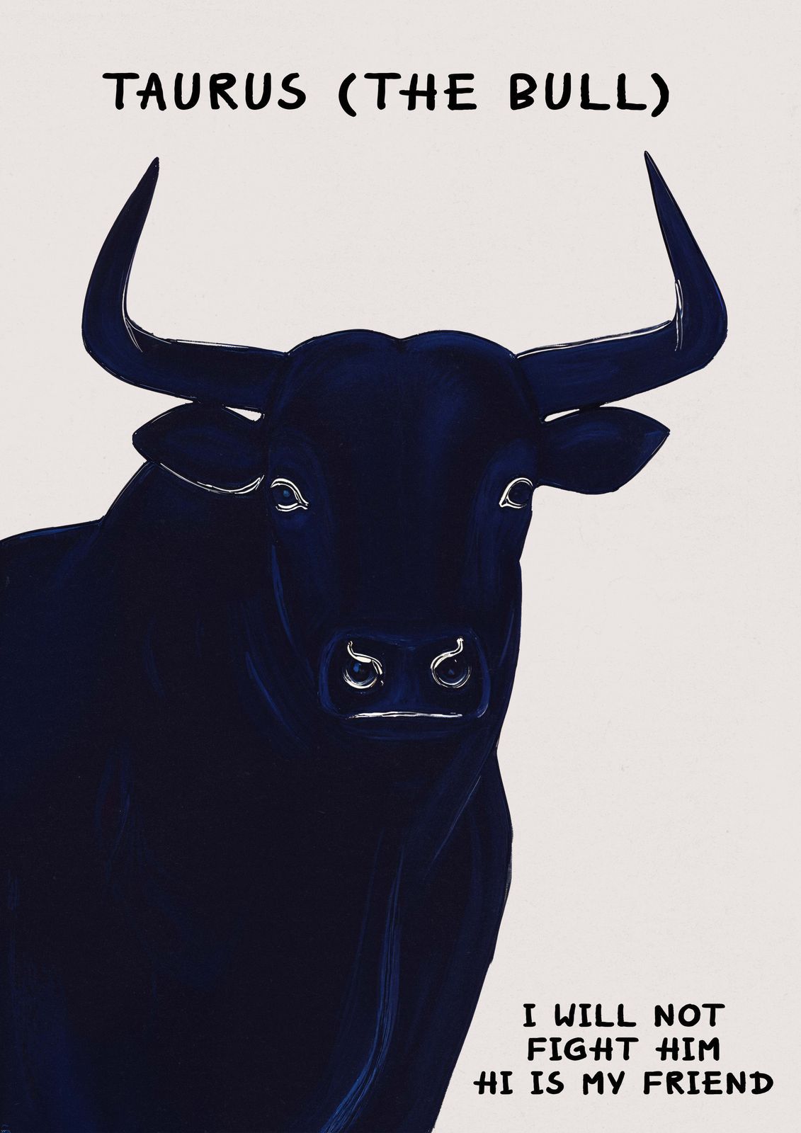 Affisch - Taurus The Bull