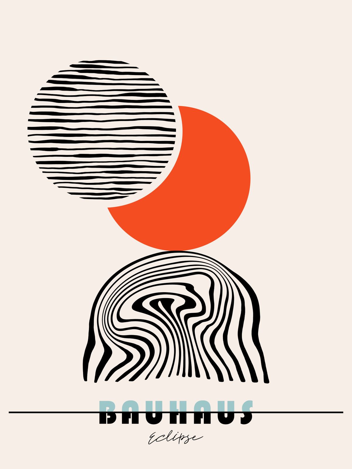 Poster - Bauhaus Eclipse
