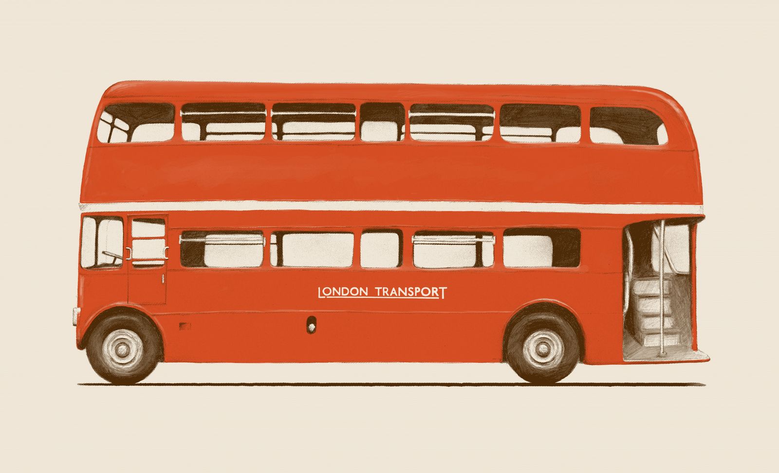Poster - Londonbuss