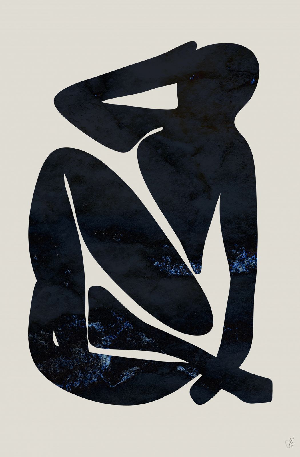 Poster - Abstrakt Silhuett