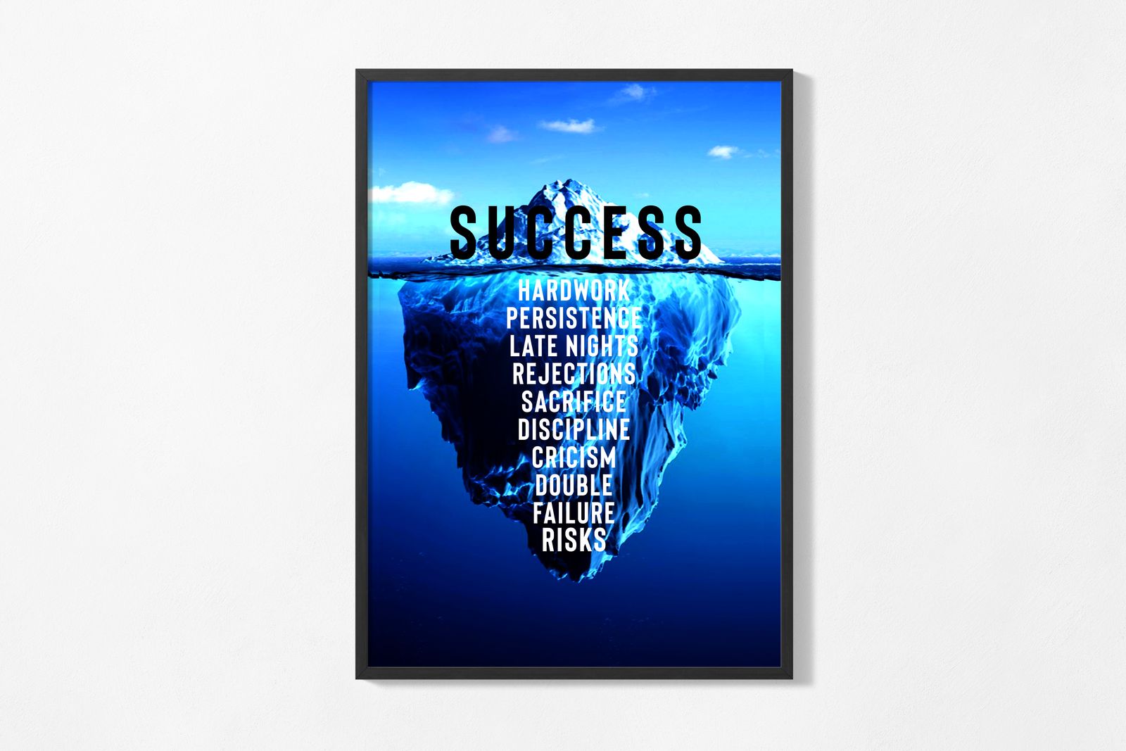 Poster - Framgång Isberg
