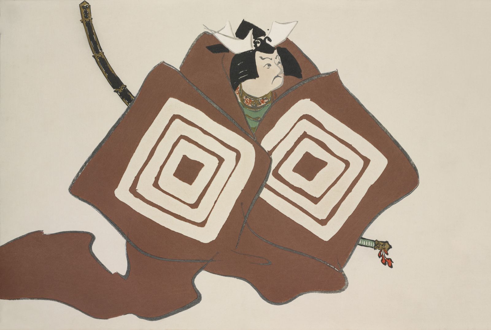 Affisch - Samurai Konstverk