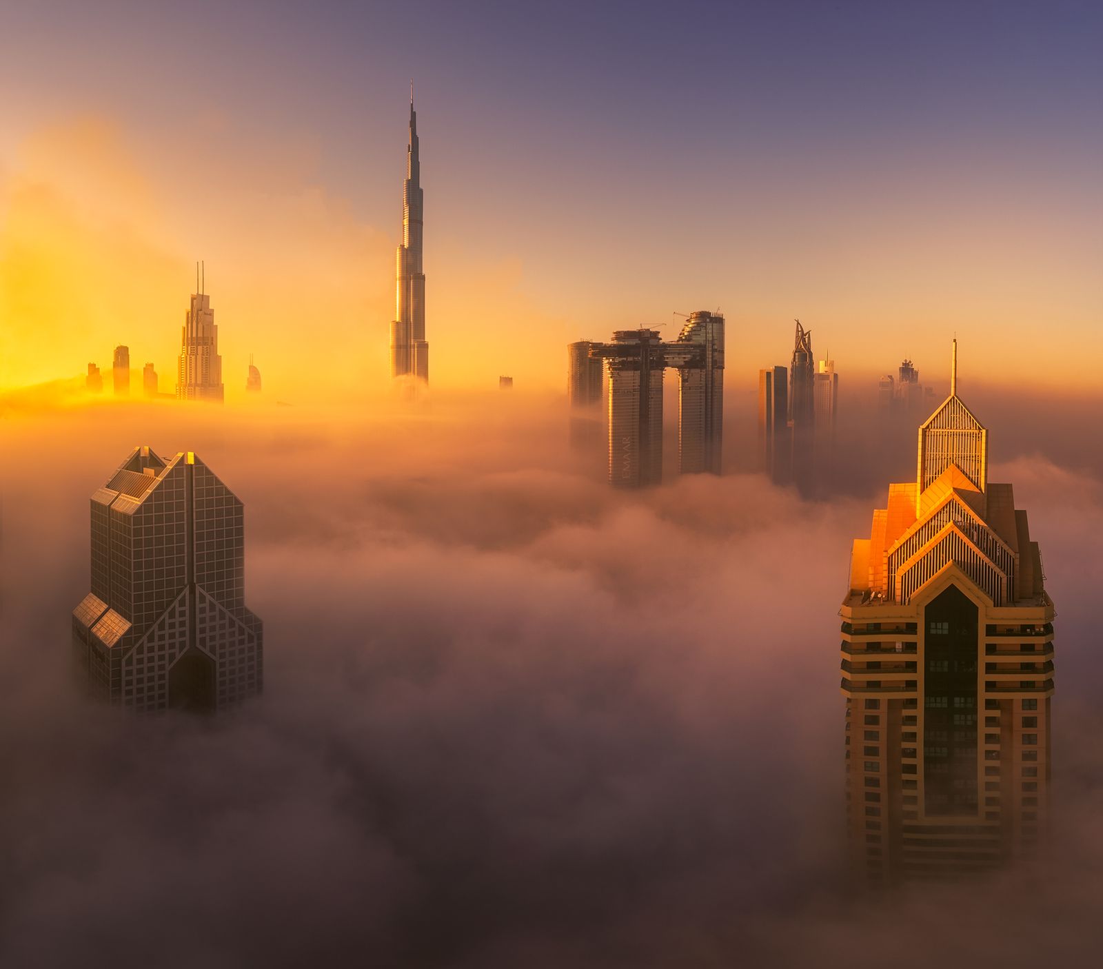 Poster - Dubai Skyline