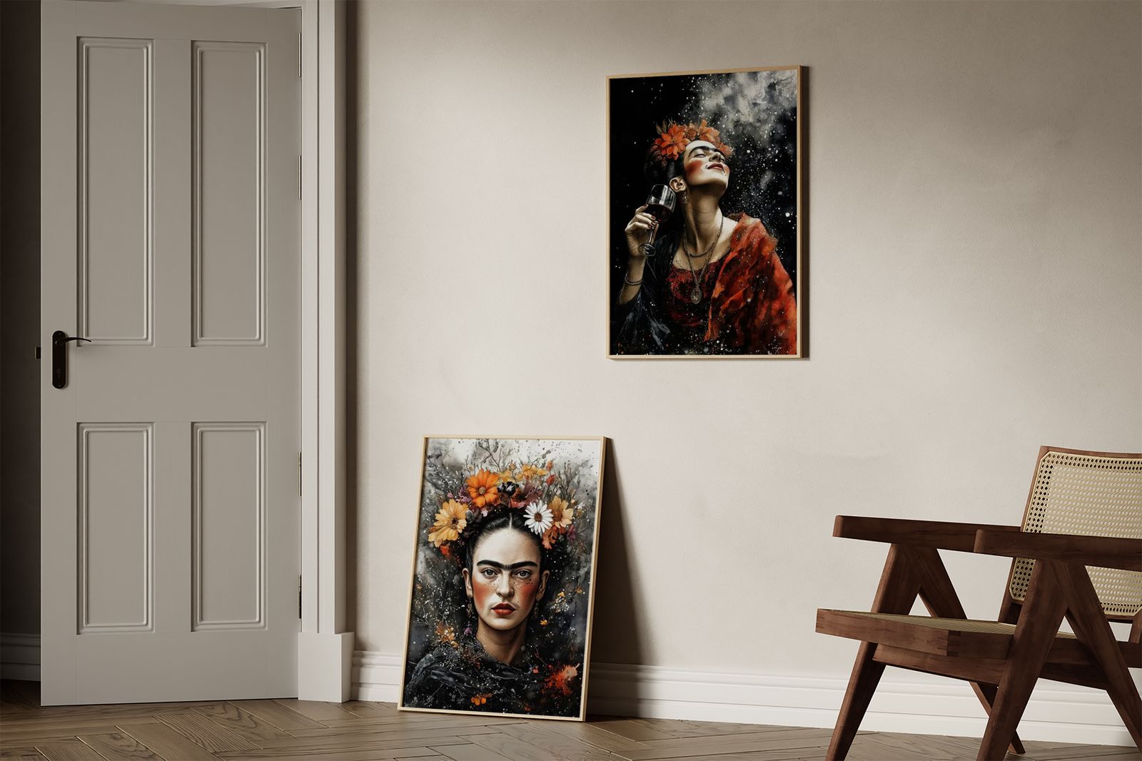Affisch - Frida Kahlo Tribute / Set av 2