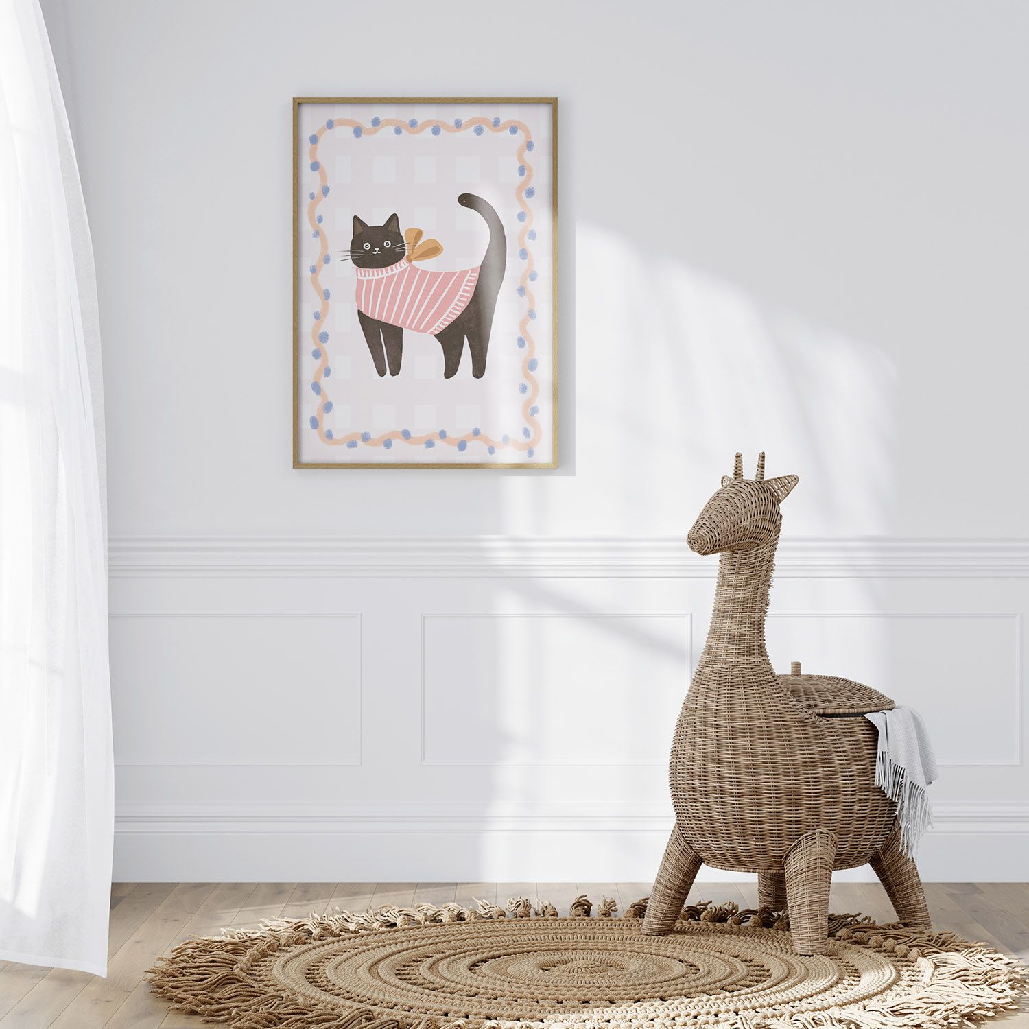 Poster - Katt i Tröja