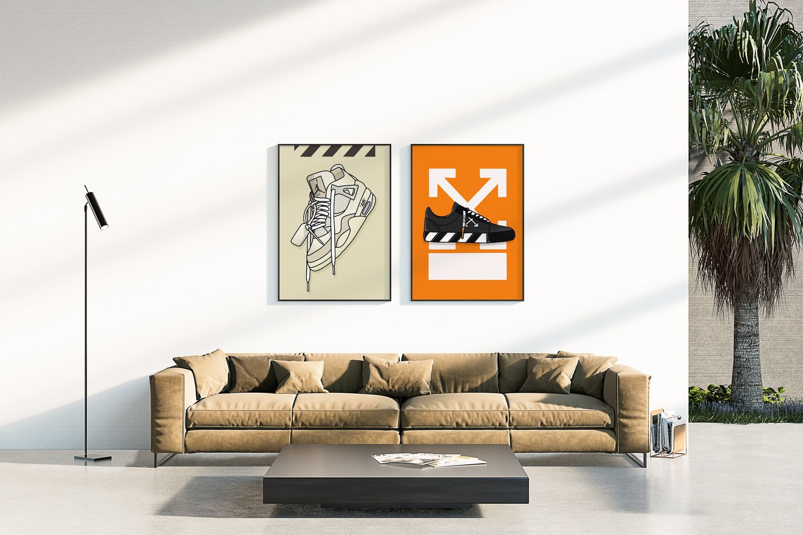 Poster - Sneaker Art Collection / Set om 2