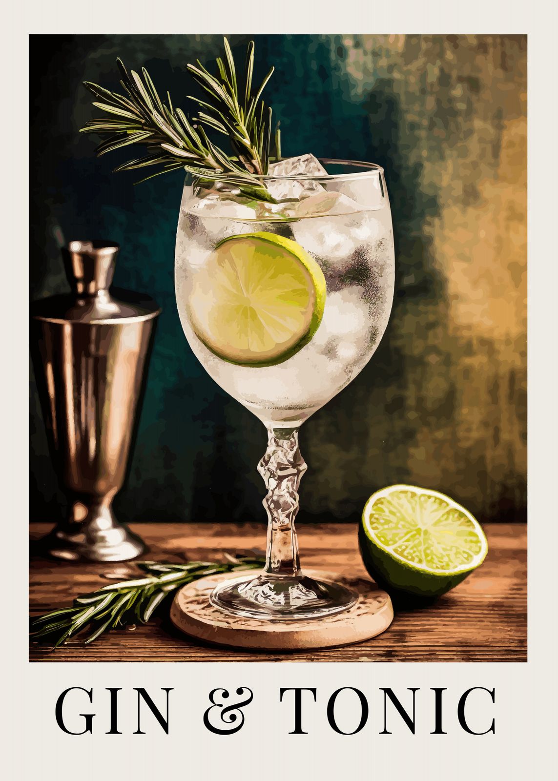 Poster - Gin & Tonic