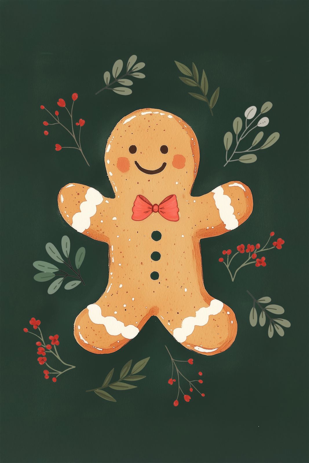 Poster - Pepparkaksdesign