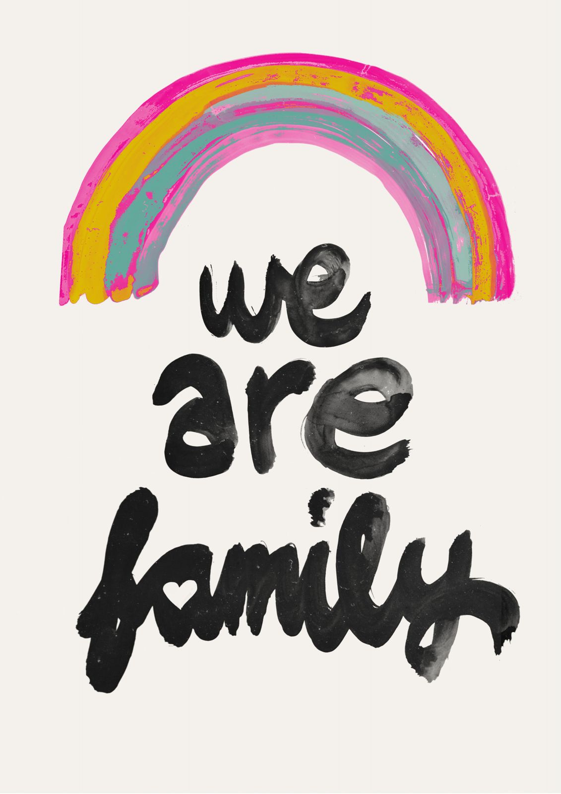 Poster - Vi är familj