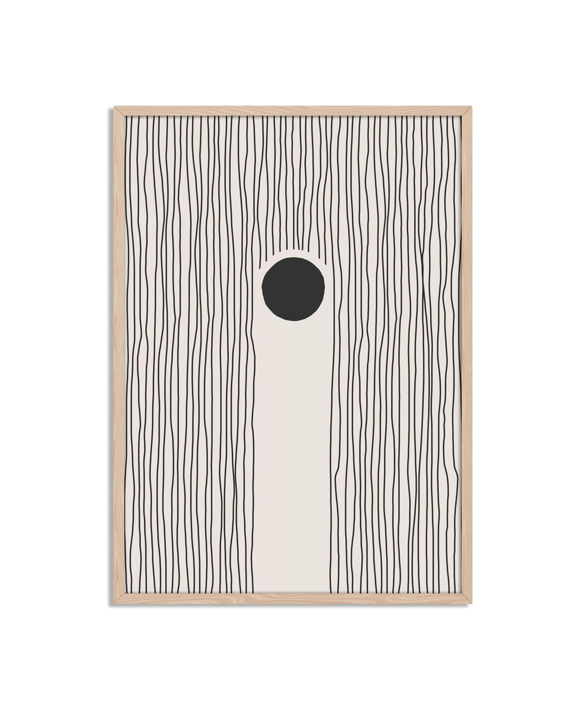 Abstrakt Minimalistiska Linjer Affisch