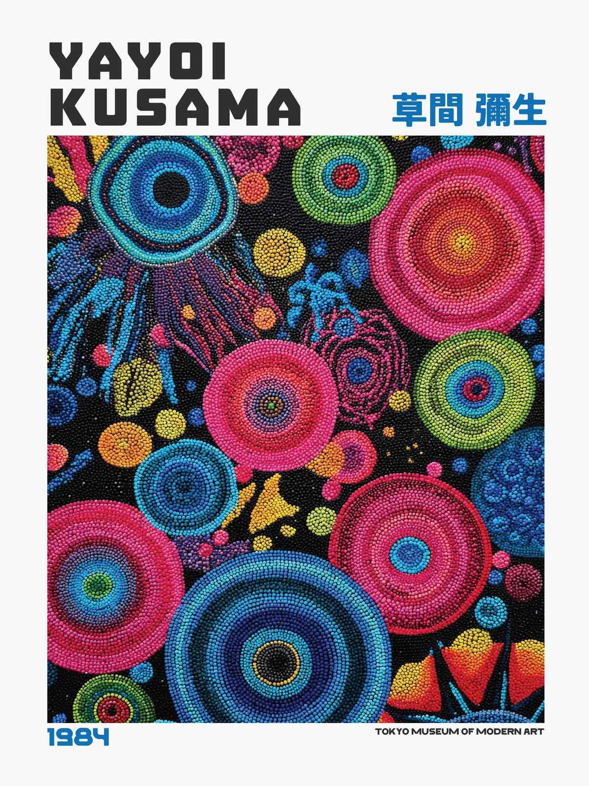 Poster - Yayoi Kusama 1984
