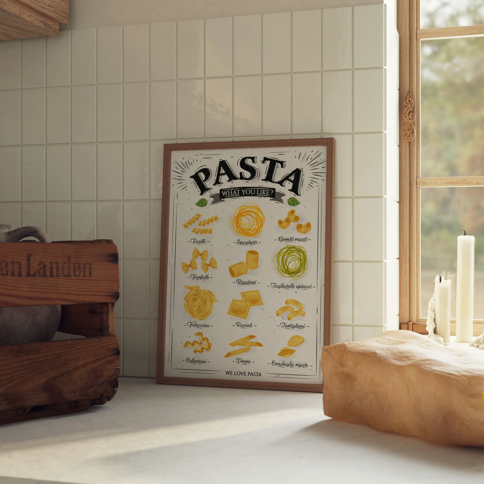 Poster - Pastasorter