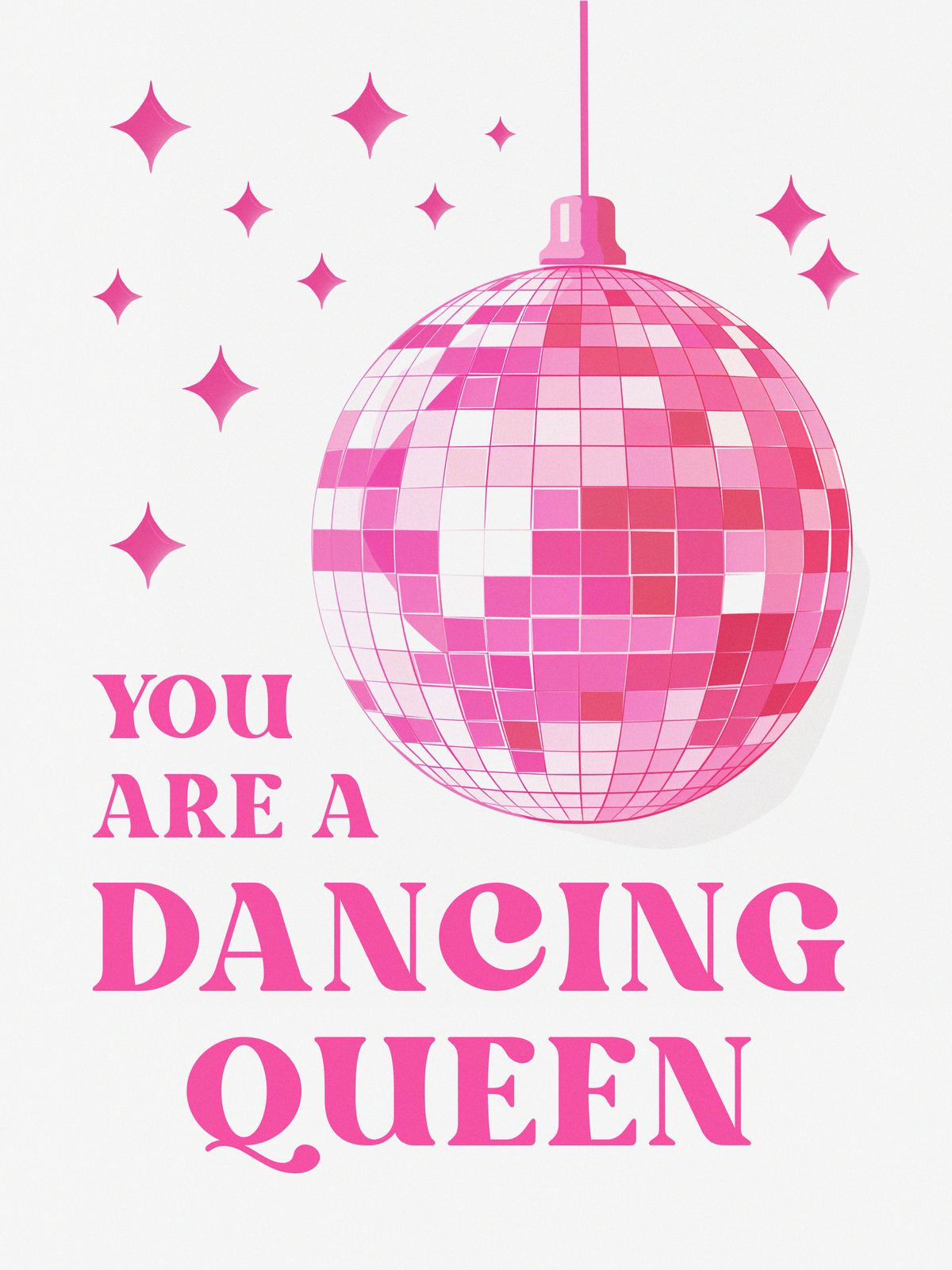 Affisch - Dancing Queen Disco Ball