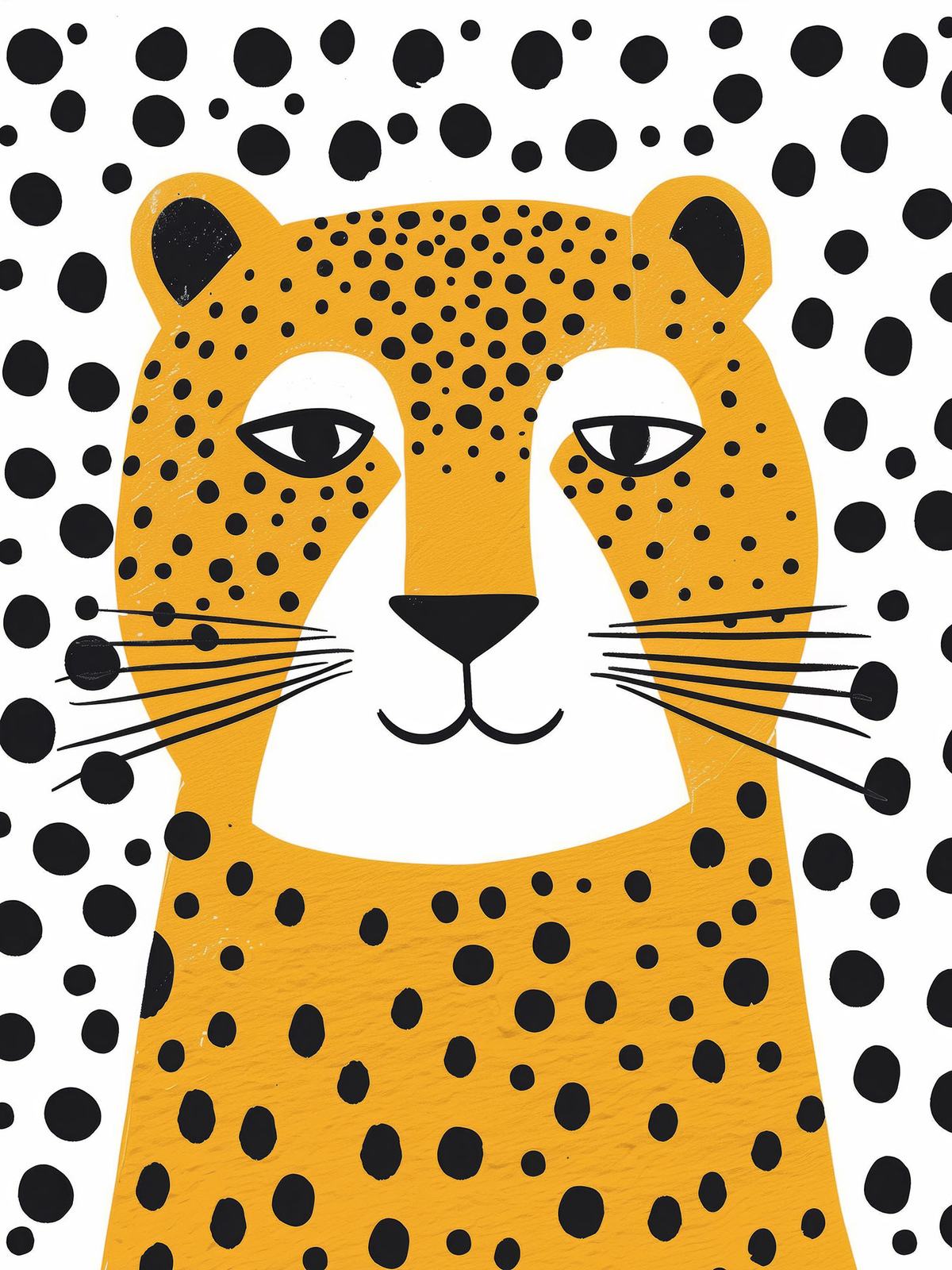 Poster - Charmig Gepard