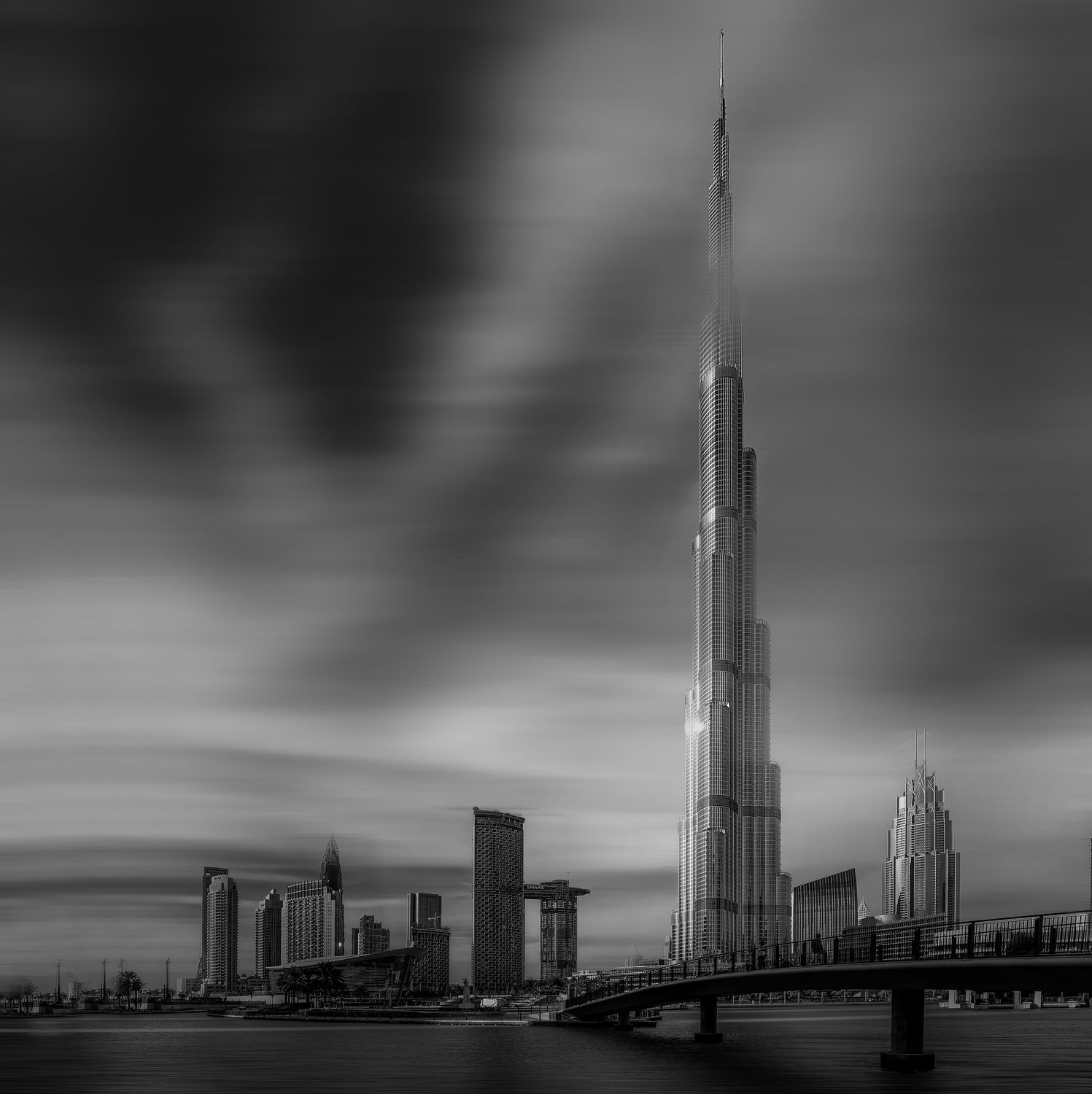 Affisch - Dubais Skyline