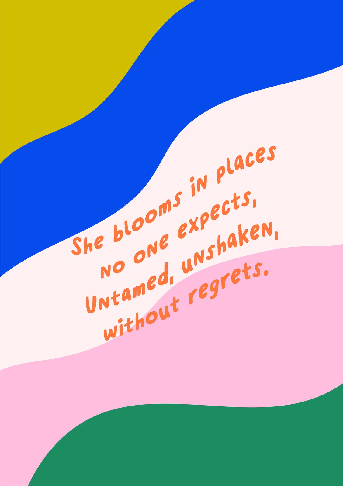 Poster - Blomstrar på Platser