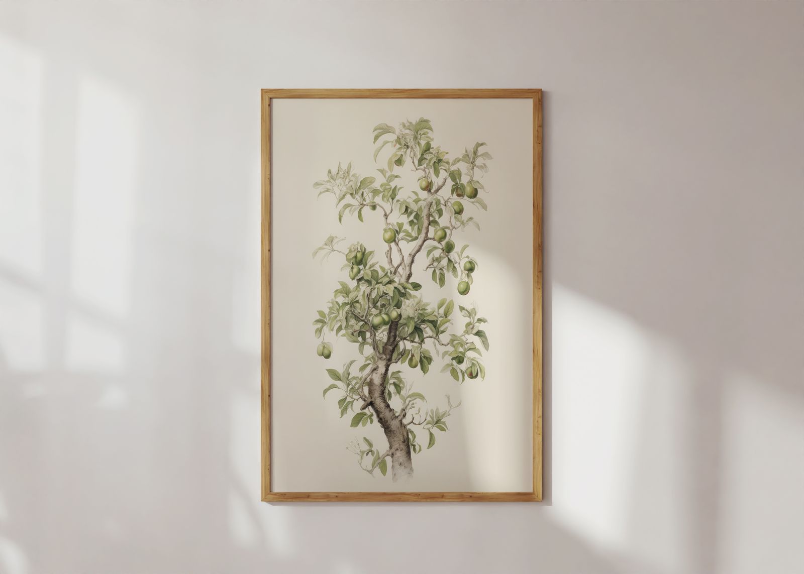 Poster - Botanisk Appelträd