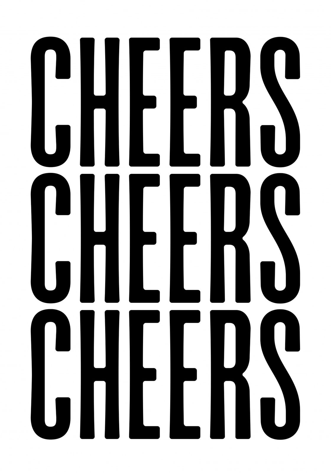 Poster - Cheers Poster