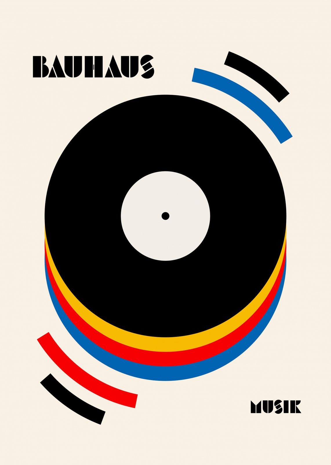 Poster - Bauhaus Musik