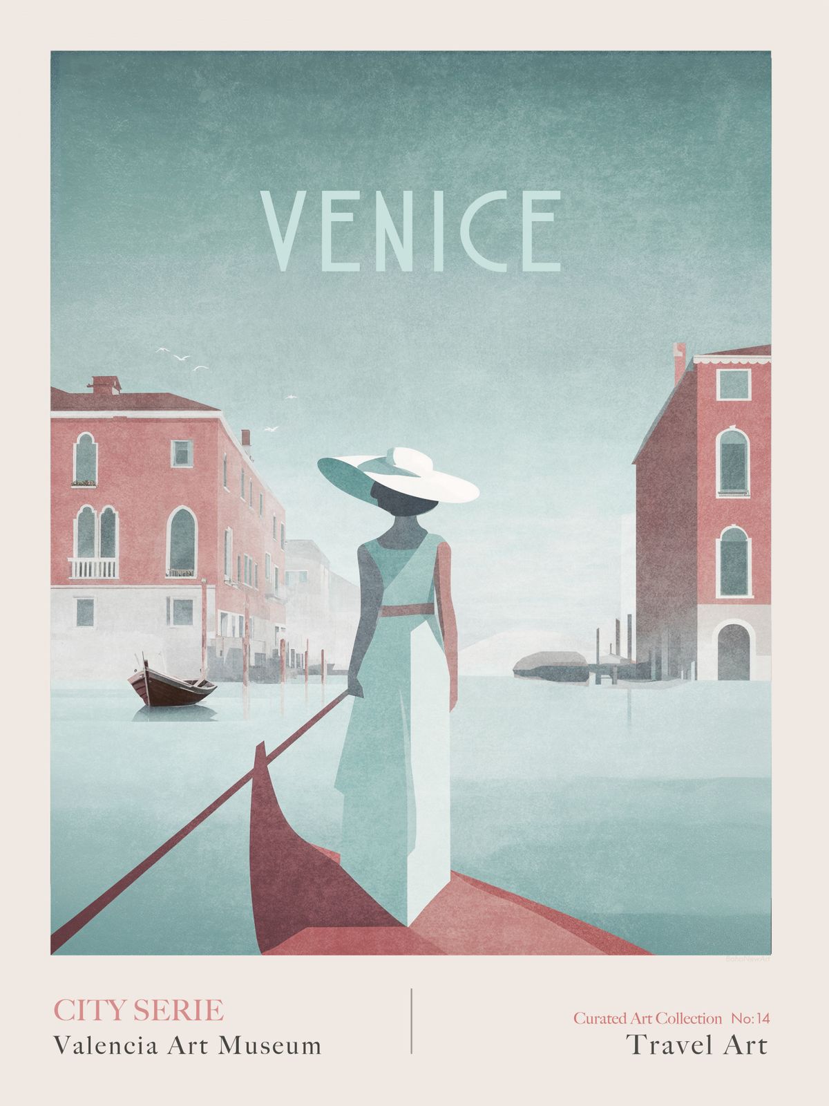 Poster - Venedig Resekonst