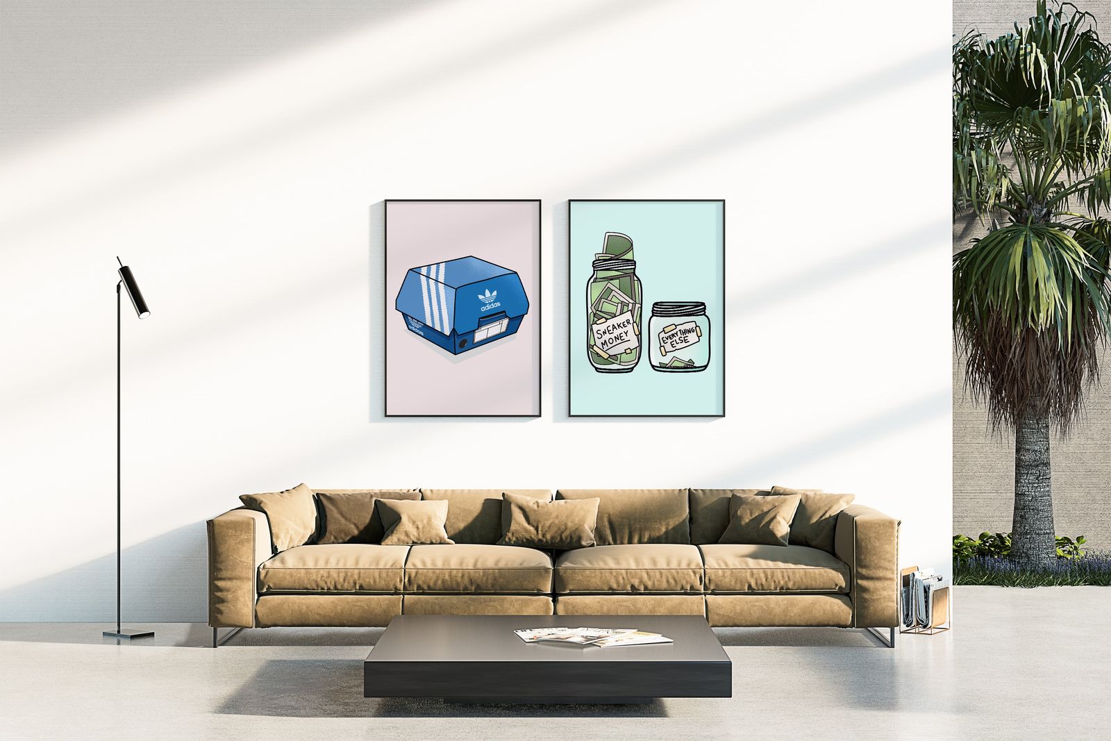 Poster - Sneaker Savings Set av 2