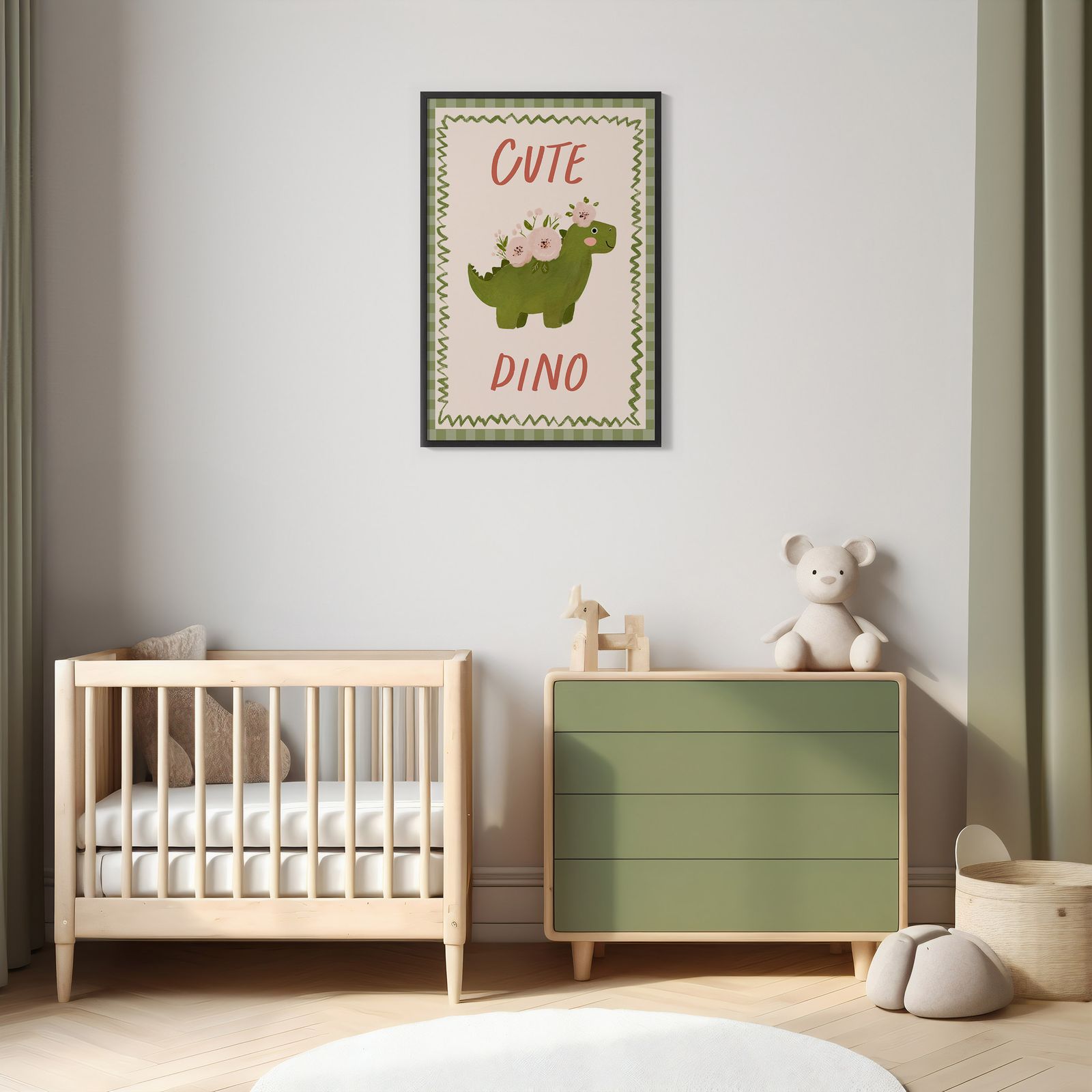 Poster - Söt Dino