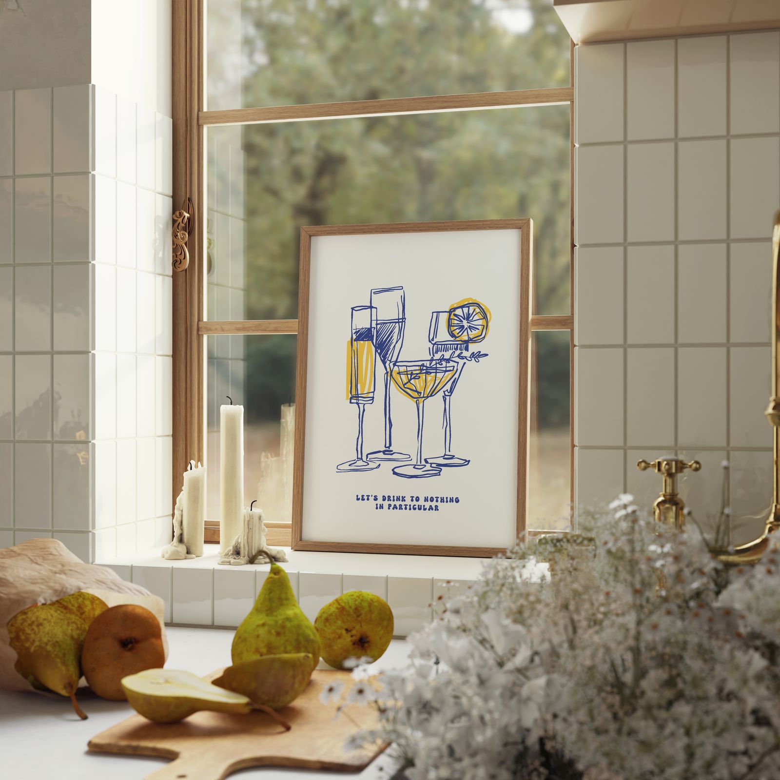 Poster - Drinkillustration