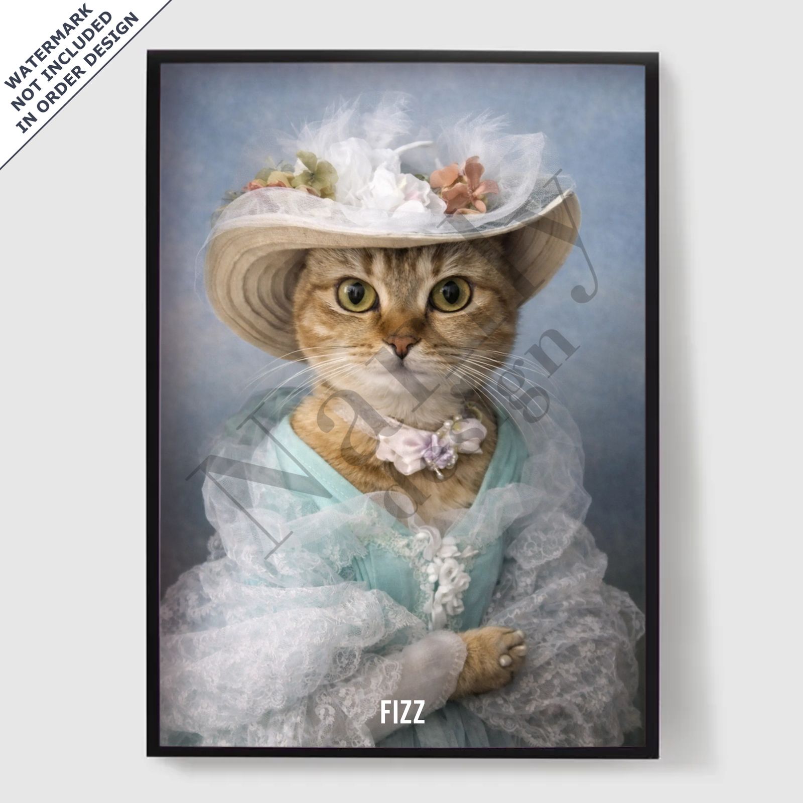 Personlig Poster - Sällskapsdjursdamen - AI Poster