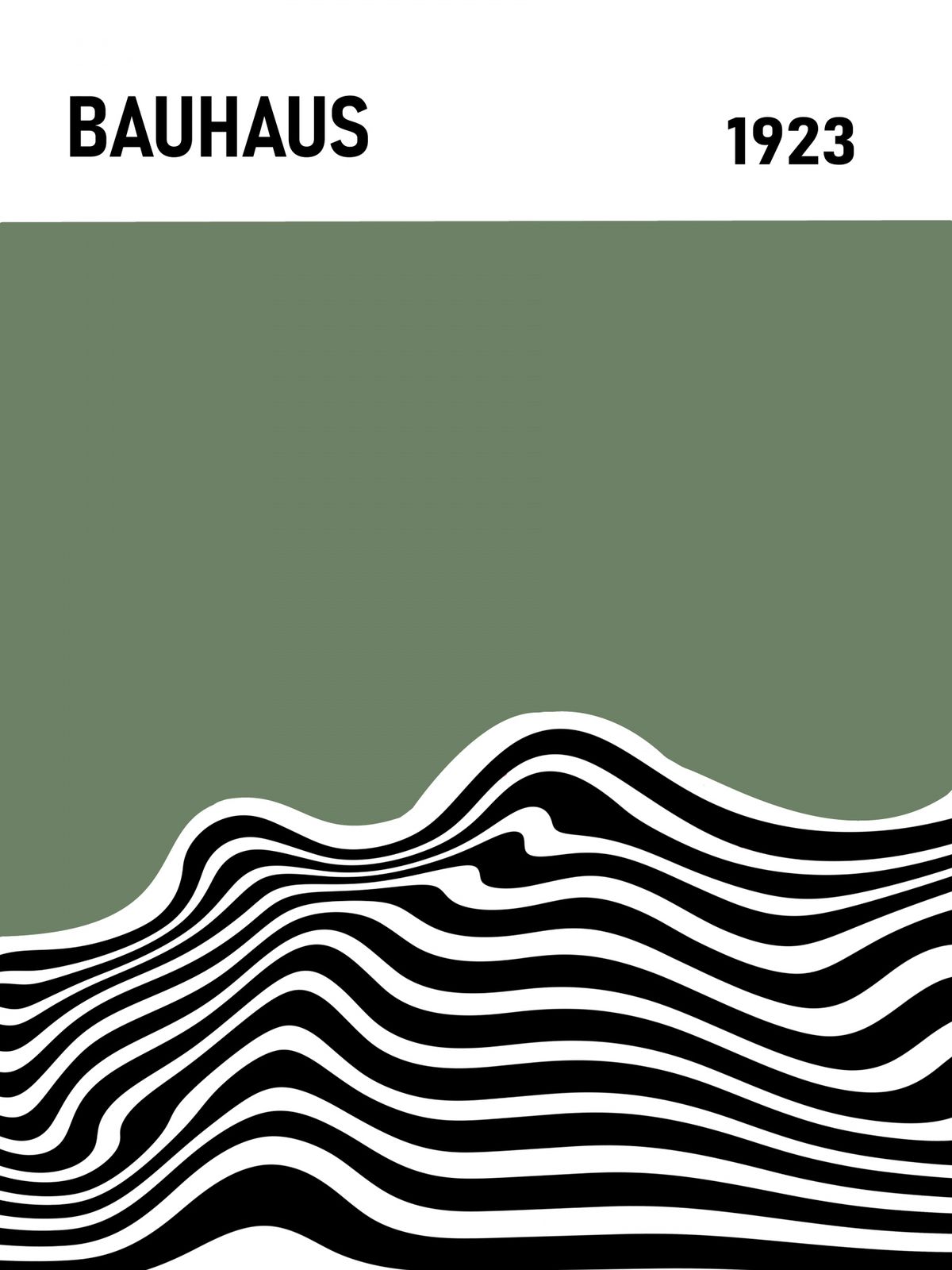 Poster - Bauhaus 1923