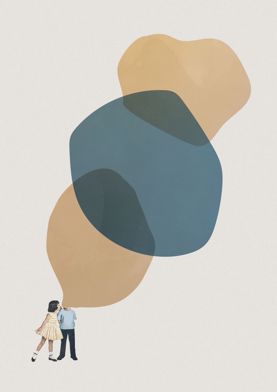 Poster - Abstrakt Par Konst