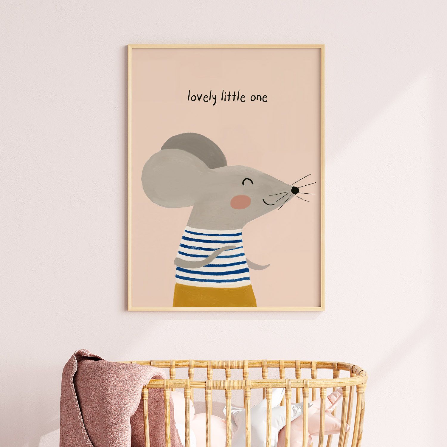 Poster - Söt Liten Mus