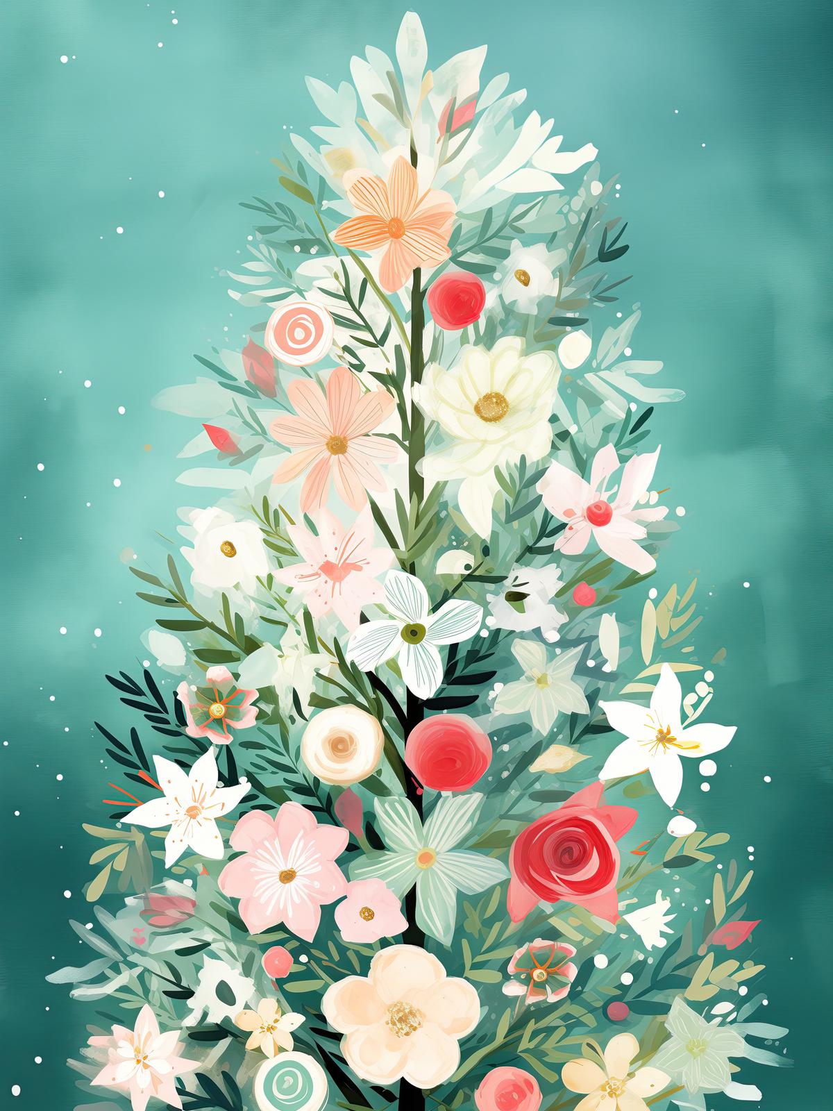 Poster - Blomsterkonst