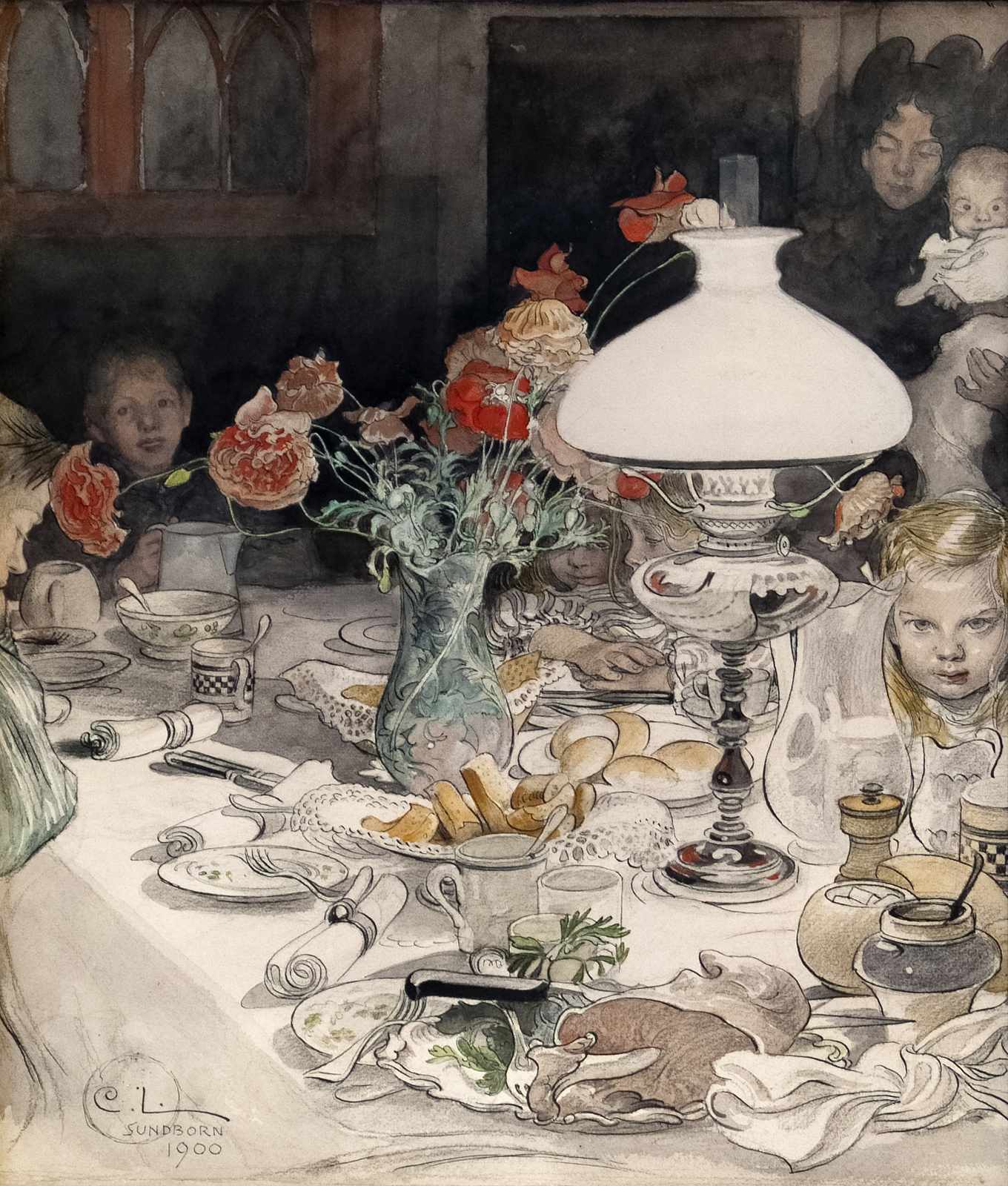 Affisch - Carl Larsson Supper