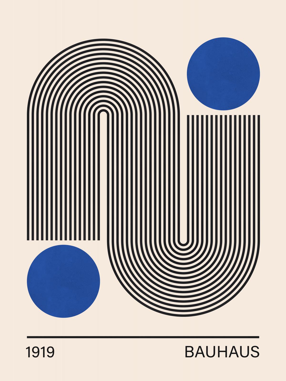 Poster - Bauhaus 1919 Design