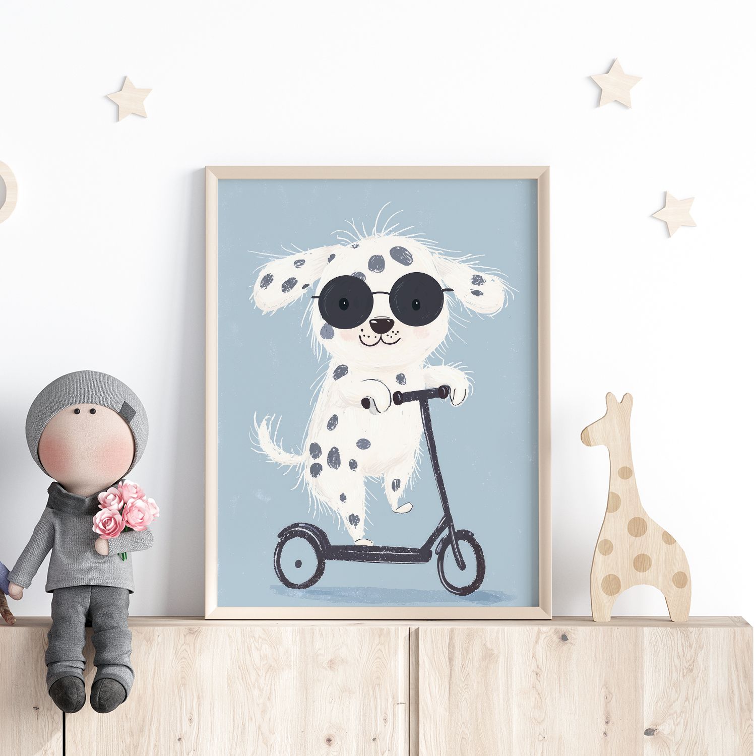 Poster - Lekfull Valp
