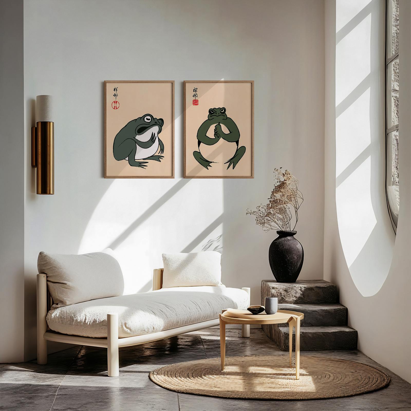 Poster - Grodkonstsamling / Set om 2