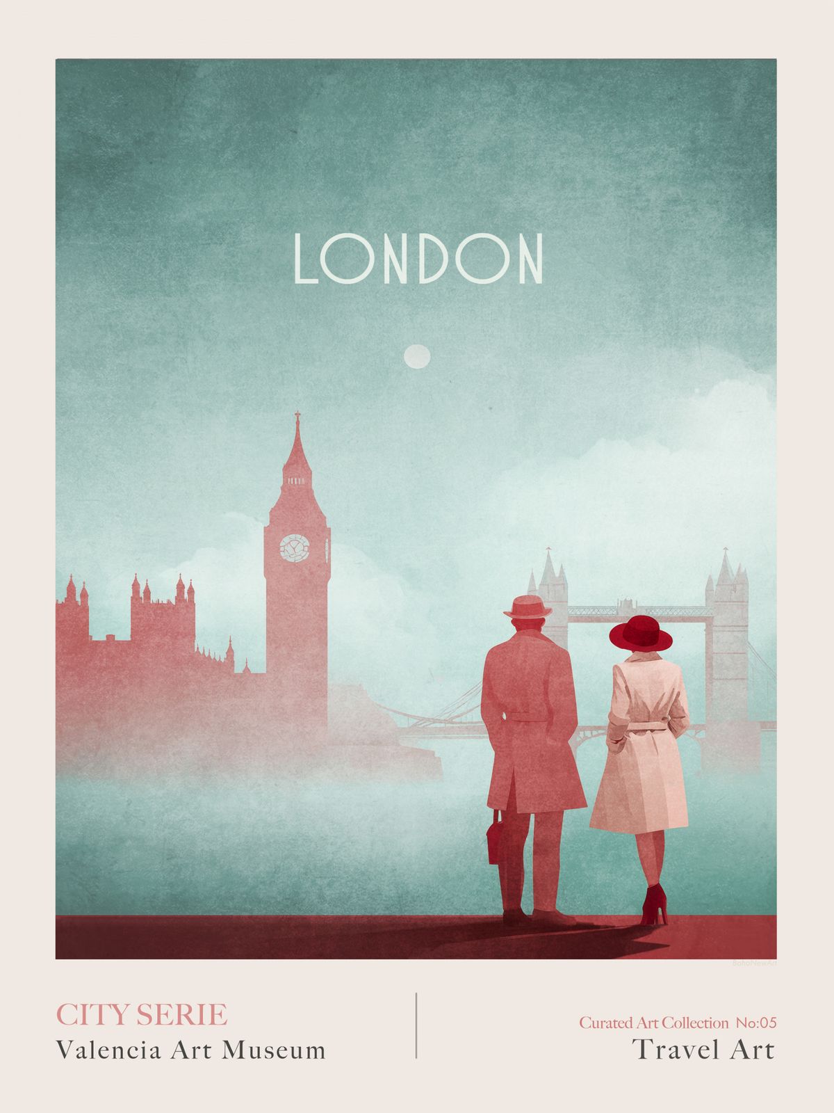 Poster - London Travelkonst