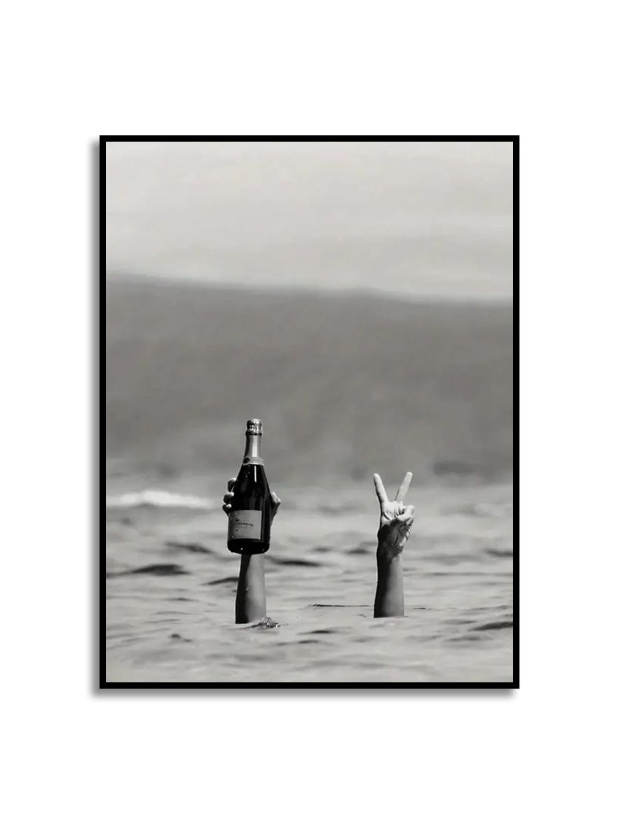 Poster - Champagnefirande