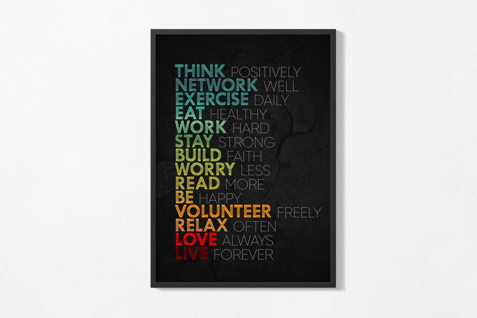 Poster - Positiva Ord