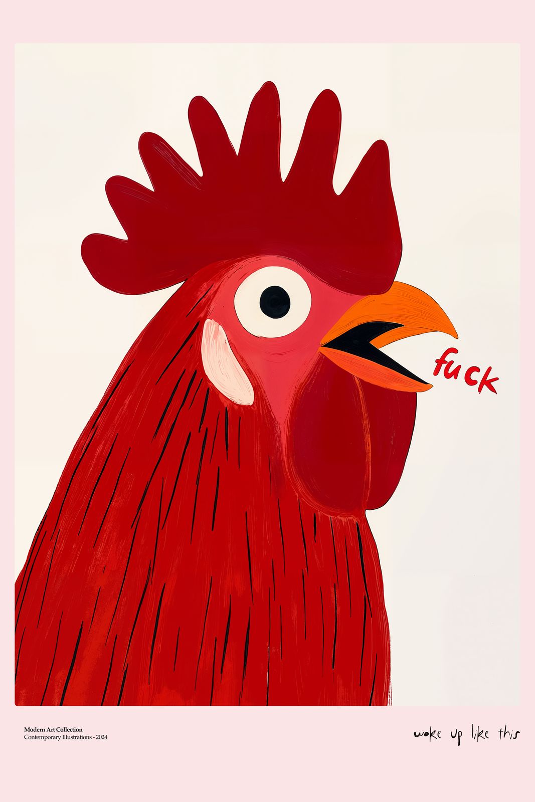 Poster - Tuppkonstillustration