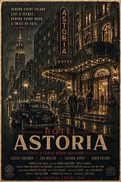 Poster - Hotel Astoria Noir