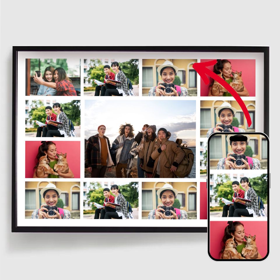 Personliga Posters - Ladda upp dina egna bilder - 13 Horisontella Foton